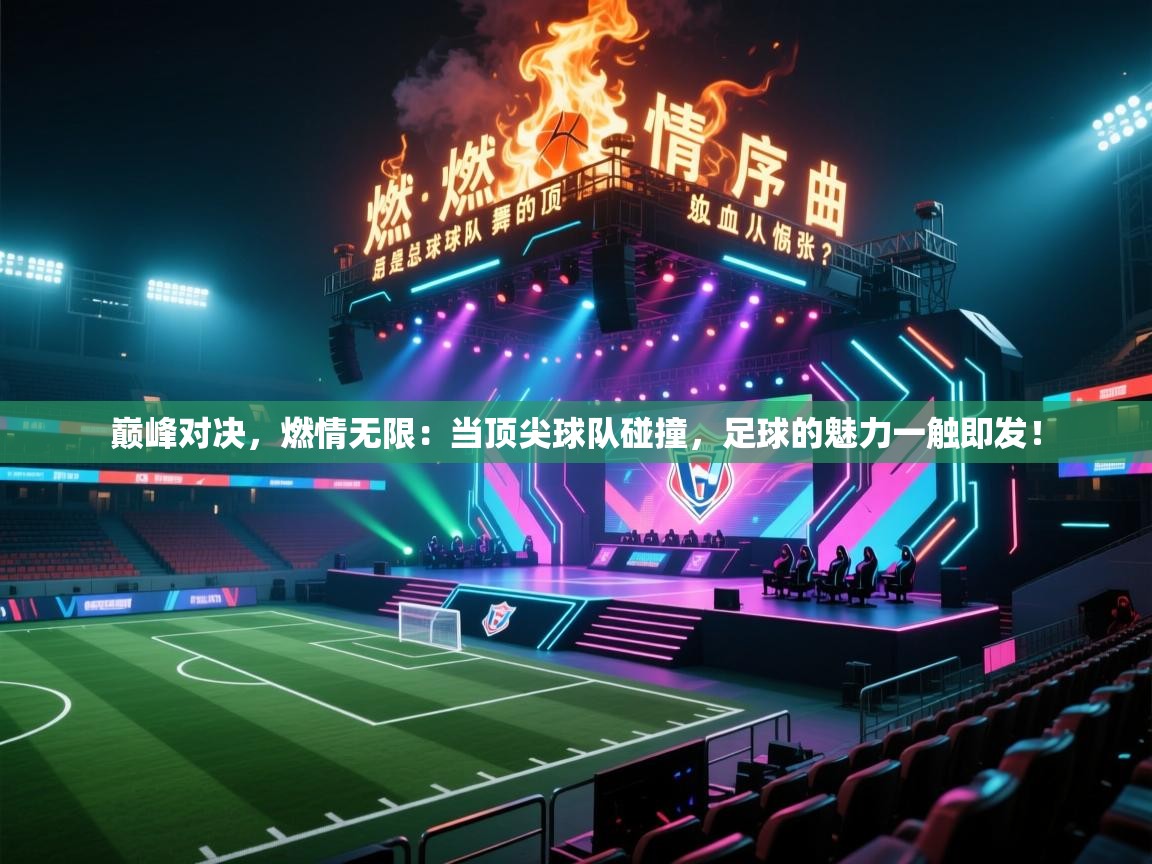 巅峰对决，燃情无限：当顶尖球队碰撞，足球的魅力一触即发！  第1张